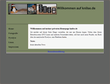 Tablet Screenshot of knilse.de